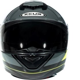 Resim Zeus Kask ZS-3050 Grey Be7 Fluo Yellow 
