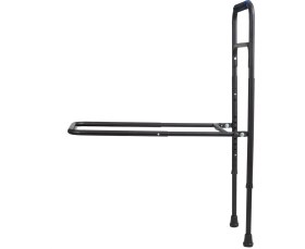 Resim Life Yatak Destek Aparatı Siyah Alüminyum Malzeme ile Hafif ve Sağlam Özellikli 