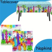 Resim Halloween, Noel, 1 adet Masa Örtüsü, 20 adet Peçete, Dijital Sayı Temalı Oyunlar Partileri, Noel, Şükran Günü, Doğum Günü Malzemeleri, Dekorasyon Malzemeleri, Parti Malzemeleri 