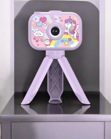 Resim ZERO LAND HN-SHOP Ayaklı Mini Fotoğraf Makinesi Çocuk Için Eğitici Video Kamera 