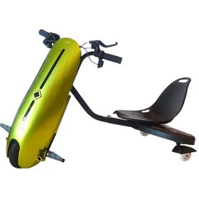 Resim Drift Car Elektrikli Kaykay Hoverboard Dirift Kar Bluetooth-yeşil 