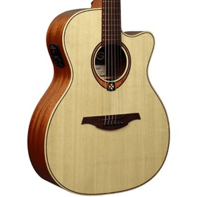 Resim LAG GLA T88ACE Tramontane Auditorium Elektro Akustik Gitar 