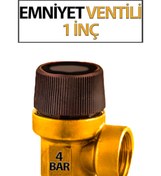 Resim Trendhouse 1'lik Emniyet Ventili 4 Bar 