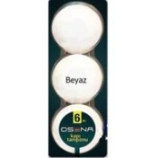 Resim Osena Kapı Tamponu Kol Stoperi 6'Lı Paket Beyaz 