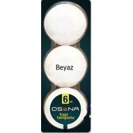 Resim Osena Kapı Tamponu Kol Stoperi 6'Lı Paket Beyaz 