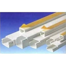 Resim Mutlusan 12x12 Yapışkanlı Kablo Kanalı 250 Metre 