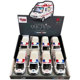 Resim Ht-7737 Surt Işıklı Sesli Ambulans Polis 