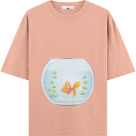 Resim The Aquarium - Hamile Oversize Tshirt - Somon / L / Oversize 