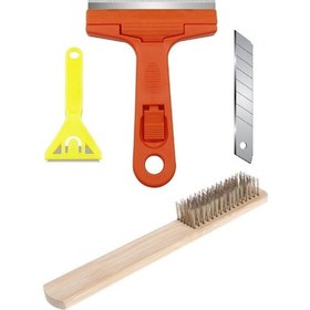 Resim cam Kazıma temizleyici buz sökücü Spatula seti mutfak fayans 