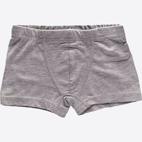 Resim Malabadi Erkek Çocuk Gri 8'li Paket Pamuk Elastan Boxer 8m209 