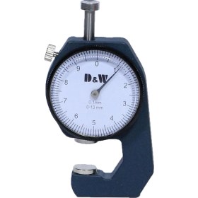 Resim D&W 4kkcts Kalınlık Komparatörü Kumpas Cep Saat Tipi 0.1mm-10 mm 