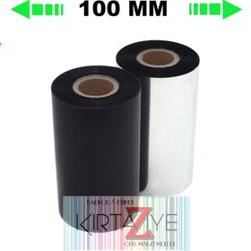 Resim Kirtaziye 100 Mm X 300 M Wax Ribon 10'lu Paket 