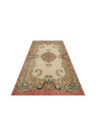 Resim Klasik Modern Vintage Eskitme El Dokuma Halı 151 X 277 Cm 8964 