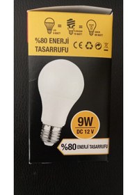 Resim 5 Li Paket 9 W Dc 12 V Led Ampül Beyaz 