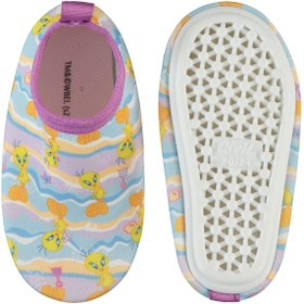 Resim Tweety Baskılı Tabanlı 21-25 Numara Deniz Ayakkabısı - Mavi - Açık Mavi / 22 