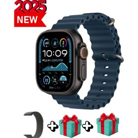 Resim Reeder Uyumlu Akıllı Saat Watch Ultra2 49MM Kordon Hediyeli - Son Versiyon 