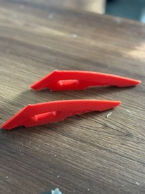 Resim Motosiklet Sabit Rüzgar Kanadı 18,2 Cm 