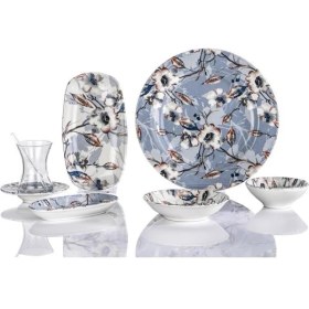 Resim Schafer Sharon Kahvaltı Takımı 32 Parça Çiçekli 