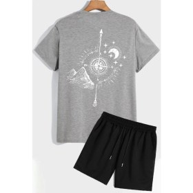 Resim Trendypassion Pusula Şort T-Shirt Eşofman Takımı 