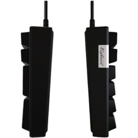 Resim Jedel 100 Tuşu Rgb Gaming Mekanik Klavye Oyuncu Klavyesi Uzun Ömürlü Blue Switch Kl160 