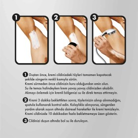 Resim Sesu Tüy Dökücü Krem For Men 100 ml Tüm Ciltler İçin Kötü Koku Önleyici Özellik 