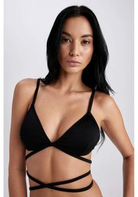 Resim Defacto Fall in Love Regular Fit Bikini Üstü W6013AZ23SMBK81 