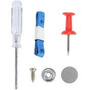 Resim 65/60 Adet Araç İç Tavan Tokaları Tavan Döşemesi Tavan Kumaşı Sabitleme Vidaları Perçinleri - Otomotiv Tavanları İçin Güvenilir Bağlantı Elemanları 