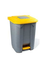 Resim Tuncel Teknik 50 Lt Çift Kapak Pedallı Çöp Kovası Diğer 