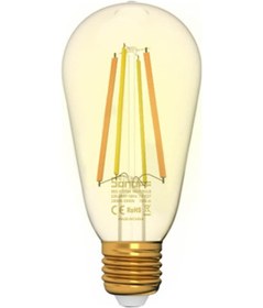 Resim Vkemall Sonoff B02 F-st64 Akıllı Led Ampul, Wi-fi İle Kontrol, Dimmable 1800k-5000k, 700lm, Enerji Tasarrufu, Zamanlama Fonksiyonu, E27, Amber 