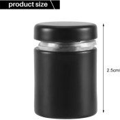 Resim Seeppitous 8 Paket Standoff Vidaları 3/4 x 1 Inç Siyah Işaretler Akrilik Resim Çerçevesi Reklam Vidaları Kiti Kiti (Yurt Dışından) 