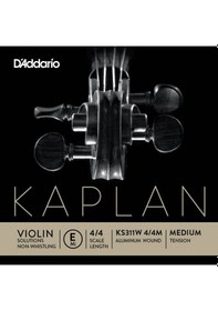 Resim D'Addario Ks311W 4/4M Kaplan Non Whistling Keman Tek Tel (E) 