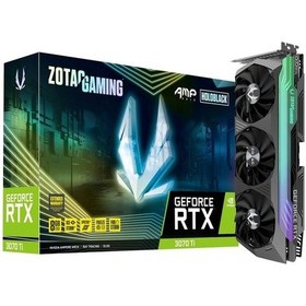 Resim Zotac NVIDIA GeForce RTX 3070 Ti AMP Holo ZT-A30710F-10P 8 GB GDDR6X 256 Bit Ekran Kartı 