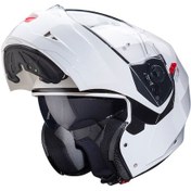 Resim Caberg Duke X Ece 22 06 Çeneden Açılır Kask Beyaz 
