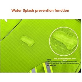 Resim Primepickings Yüksek Kapasiteli Mavi Nylon Spor Bel Çantası - Koşu, Bisiklet, Dağcılık İçin - Su Şişesi Cepi, Hafif Ve Konforlu - T Mavi 