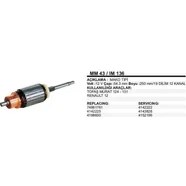 Resim Universal Kollektör Fıat Dkş Murat 124-131/ Renault R12V 861761 (IM43) Marelli Tip 