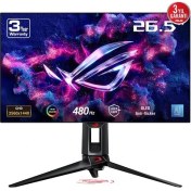 Resim Asus ROG Swift PG27AQDP 26.5 inç 480Hz 0.03ms 2K QHD Adaptive Sync WOLED Gaming Monitör 