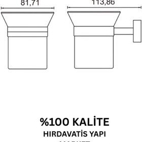 Resim Çelik Banyo Paslanmaz Pirinç Zirve Diş Fırçalık Gri 