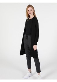Resim Colin's Regular Fit Kadın Siyah Hırka CL1050370_Q1.V1_BLK 