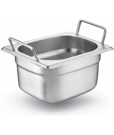 Resim Üret Çelik Üret Saplı Gastronom Küvet Gn 1/6 200 mm 3.4 Lt 