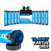 Resim BOILEX Yüksek Sıcaklık Performans Kartuş Tüp Gres - Mavi Gres Yağı - 12 Adet X 400 gr 