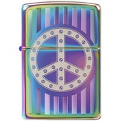 Resim Zippo Çakmak Rivet Peace Sign 29435-000004 