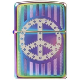 Resim Zippo Çakmak Rivet Peace Sign 29435-000004 