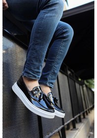 Resim Chekich Ch127 - Rbt Loafer-x Erkek Ayakkabı Sıyah Çok Renkli 