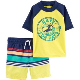 Resim Carter's Erkek Bebek Güneş Koruyucu Mayo Set - Çok Renkli / 12 Ay 