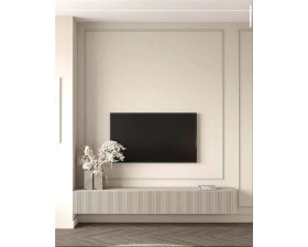 Resim Diecor Dekoratif Boyanabilir 15 Adet 2,5 cm Polistren Duvar Çıtası 