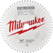 Resim Milwaukee Daire Testere Ahşap 254X30X3.0X60ATBN-1'LI T4932471320 