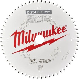 Resim Milwaukee Daire Testere Ahşap 254X30X3.0X60ATBN-1'LI T4932471320 