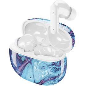 Resim Cellular Line CELLULARLINE Music Sound Fancy TWS Silikon Bluetooth Kulak İçi Kulaklık Mavi Dalgalar 