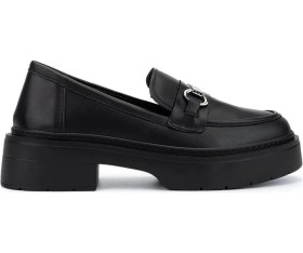 Resim Tamer Tanca Kadın Hakiki Deri Siyah Loafer Ayakkabı 817 9877 Bn Ayk Sk25-26 Sıyah Dr Siyah 