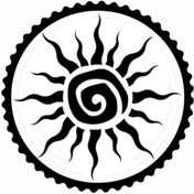 Resim Kıvırcıkyoga Modern Tasarım 4.Model Sticker 10 x 10 cm 
